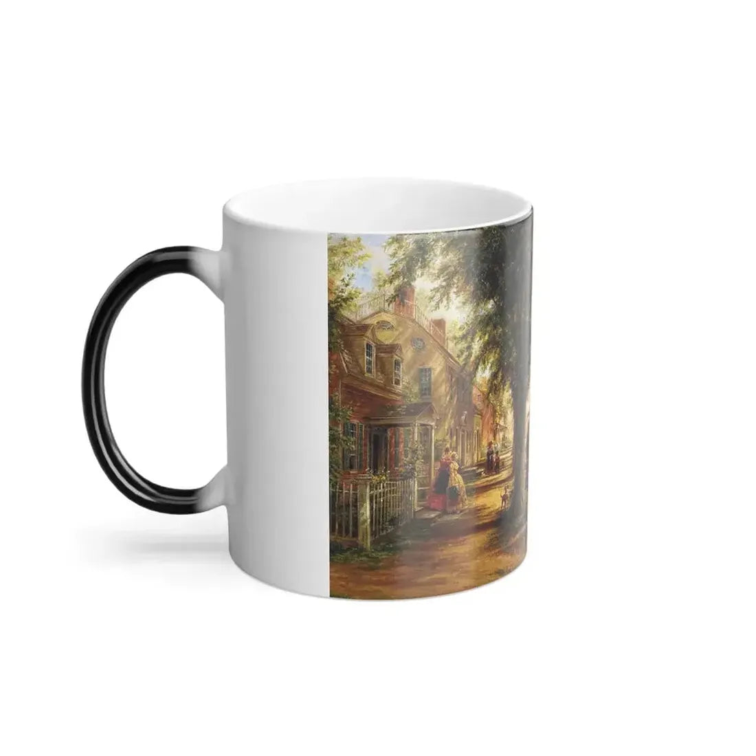Edward Lamson Henry (1841-1919) Coming Home - Color Changing Mug 11oz - Go Mug Yourself