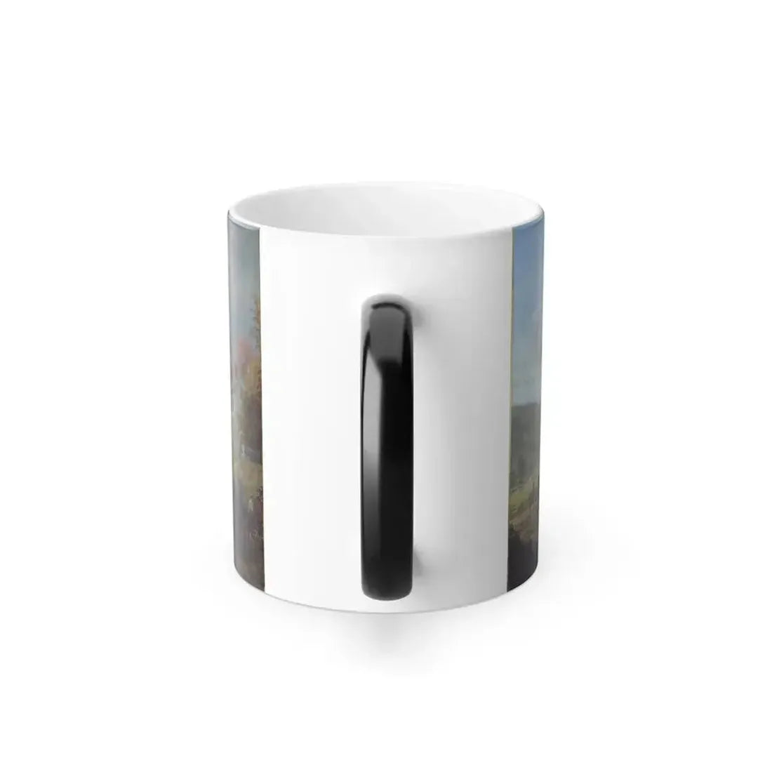 Edward Lamson Henry (1841-1919) The 9%3a45 Accommodation - Oil on Canvas 1867 - Color Changing Mug 11oz - Go Mug Yourself