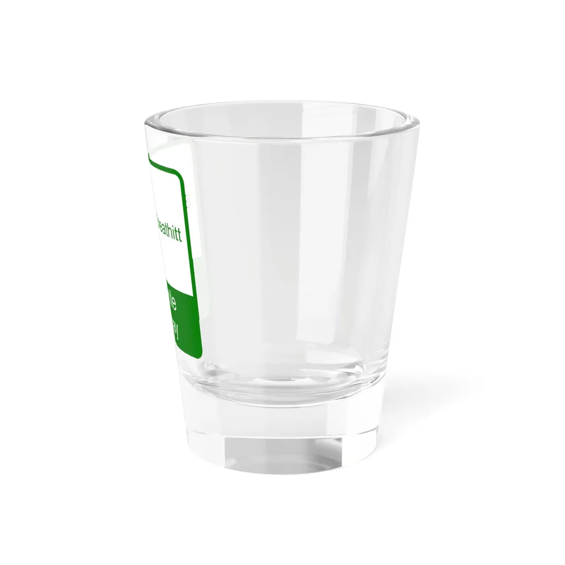 Edward T Breathitt Pennyrile Parkway Shield (Kentucky) (Road Sign) Shot Glass 1.5oz - Go Mug Yourself
