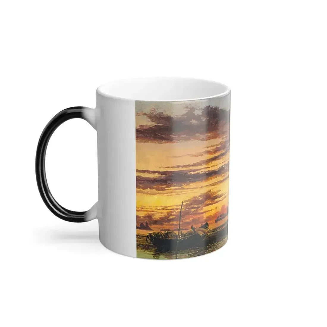 Edward William Cooke (1811-1880) San Giorgio Maggiore, Venice - Oil on canvas - Color Changing Mug 11oz - Go Mug Yourself