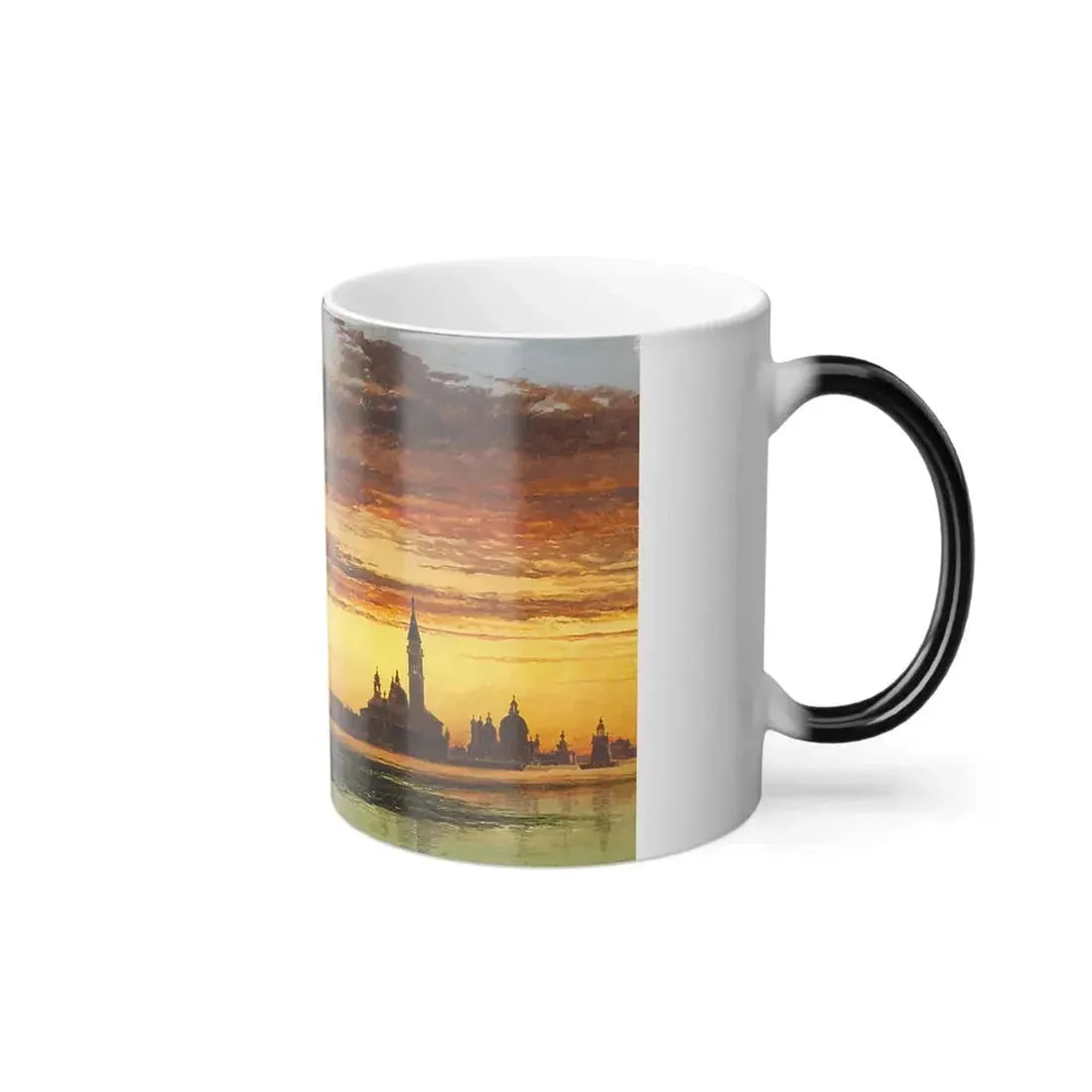Edward William Cooke (1811-1880) San Giorgio Maggiore, Venice - Oil on canvas - Color Changing Mug 11oz - Go Mug Yourself