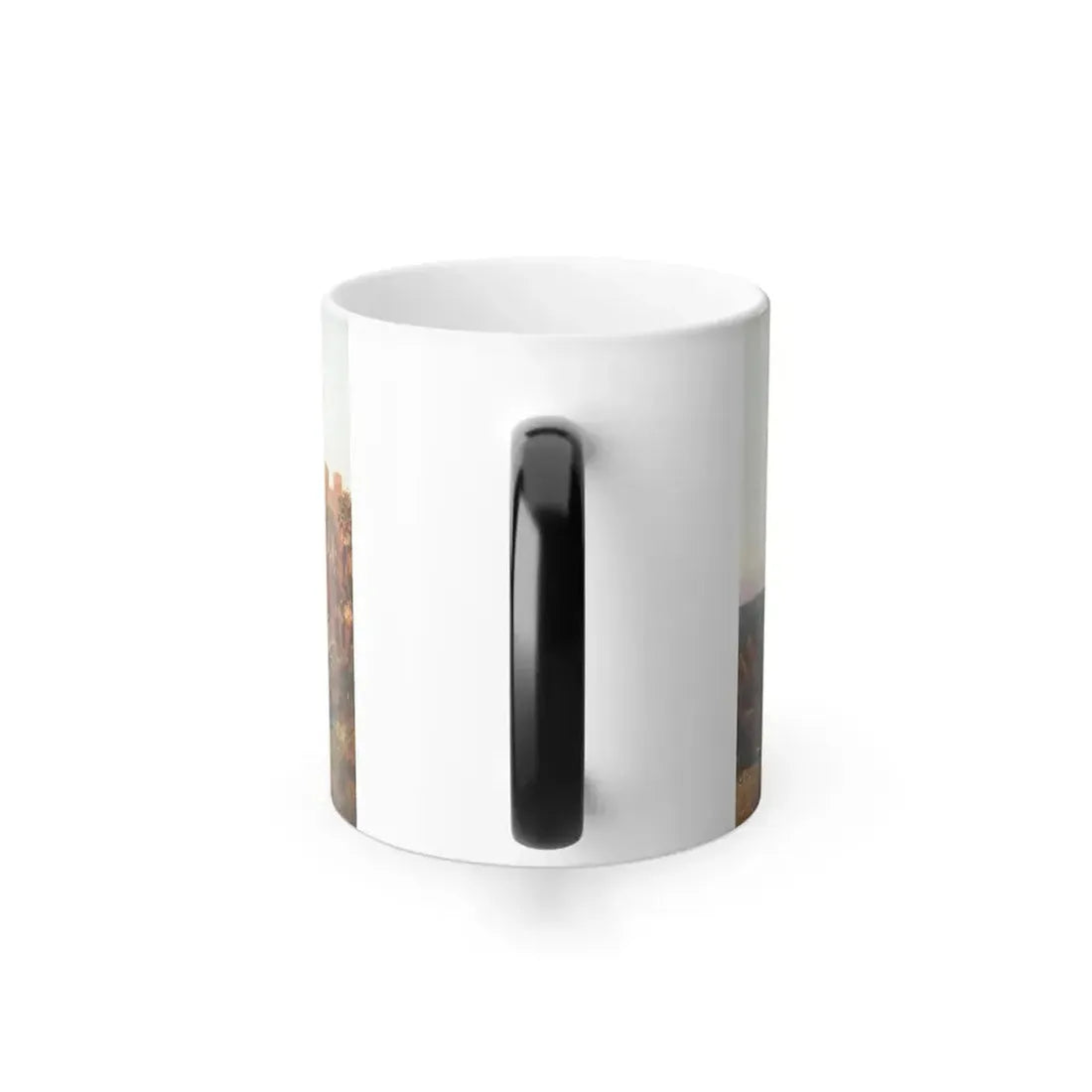 Edwin Lord Weeks (1849-1903) Gate of Shehal, Morocco - oil on canvas 1880 - Color Changing Mug 11oz - Go Mug Yourself