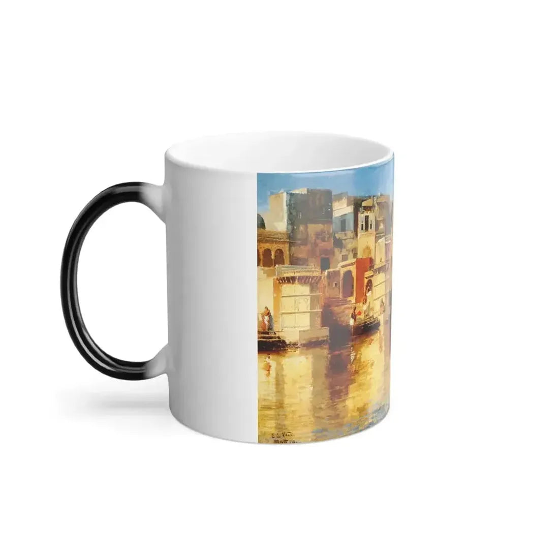 Edwin Lord Weeks (1849-1903) Muttra - oil on canvas 1883 - Color Changing Mug 11oz - Go Mug Yourself