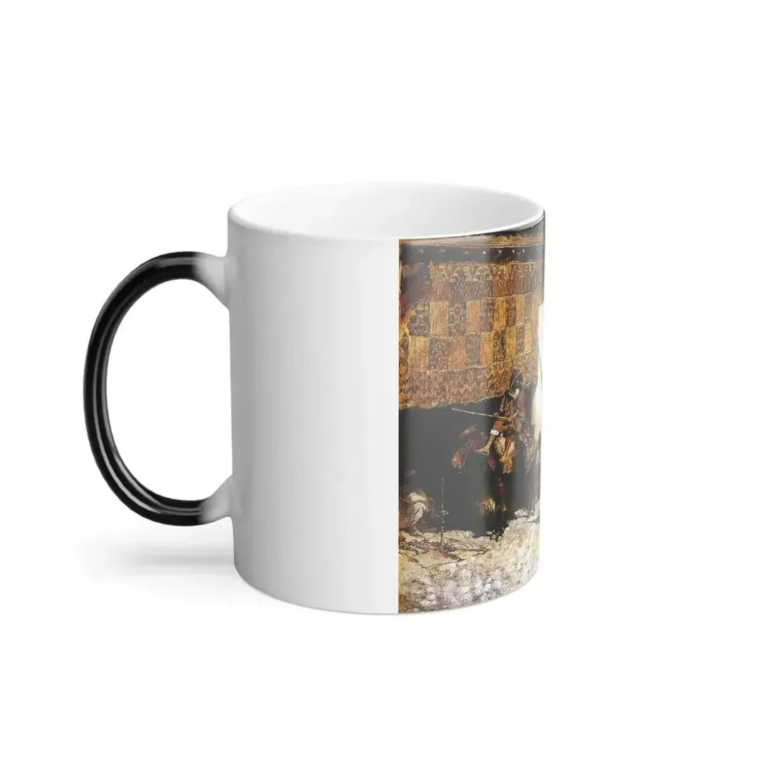 Edwin Lord Weeks (1849-1903) The Arab Gunsmith - c1880 - Color Changing Mug 11oz - Go Mug Yourself