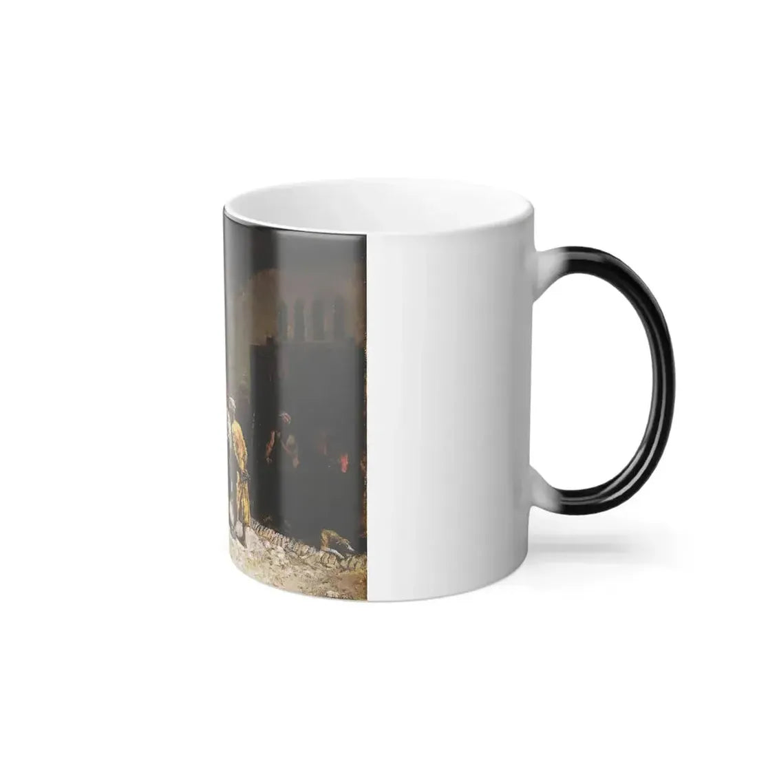 Edwin Lord Weeks (1849-1903) The Arab Gunsmith - c1880 - Color Changing Mug 11oz - Go Mug Yourself