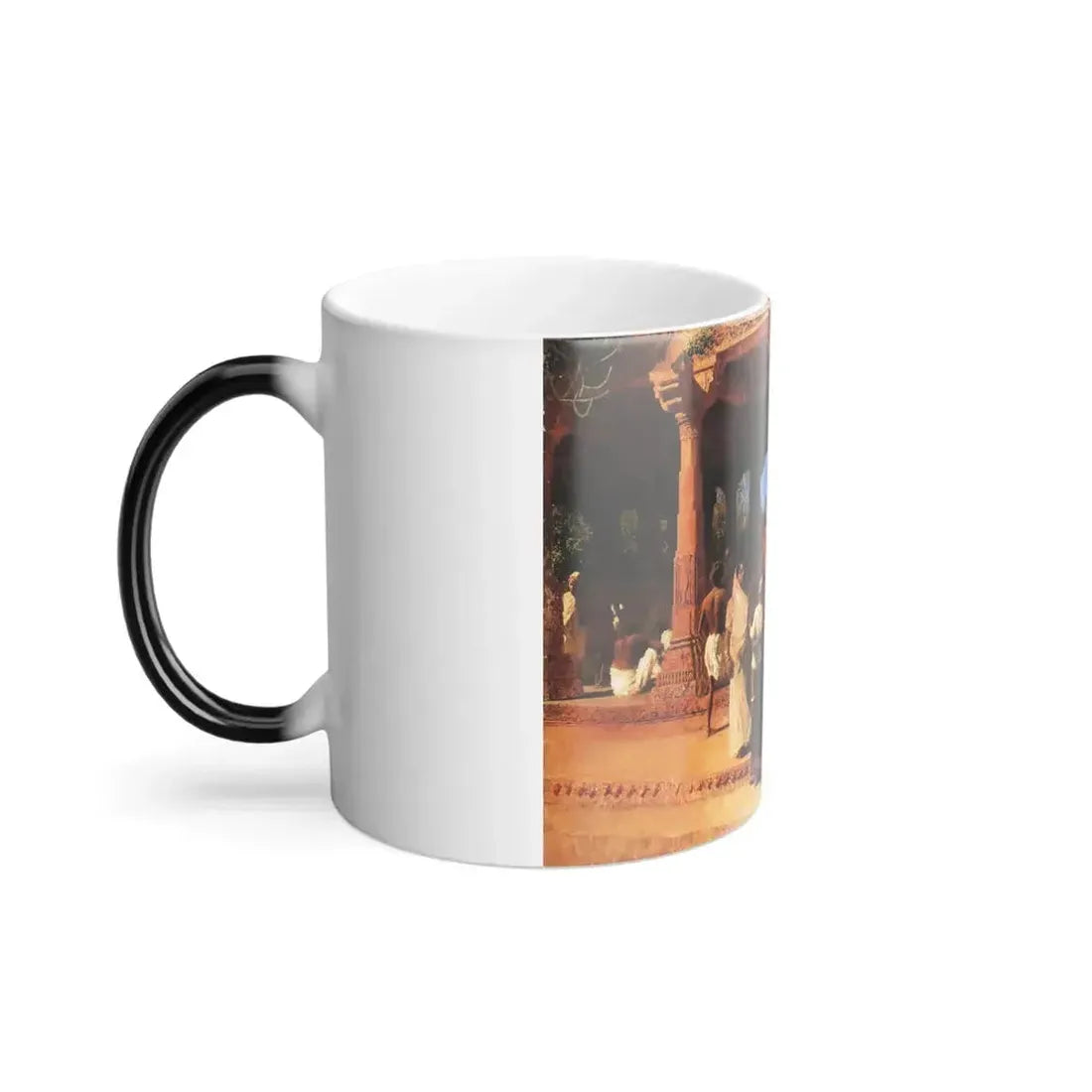 Edwin Lord Weeks (1849-1903) The Buddhist Temple - oil on canvas 1905 - Color Changing Mug 11oz - Go Mug Yourself
