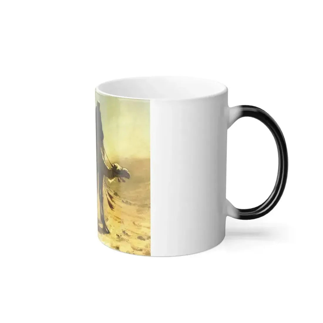 Edwin Lord Weeks (1849-1903) The Camel Rider - oil on canvas 1875 - Color Changing Mug 11oz - Go Mug Yourself
