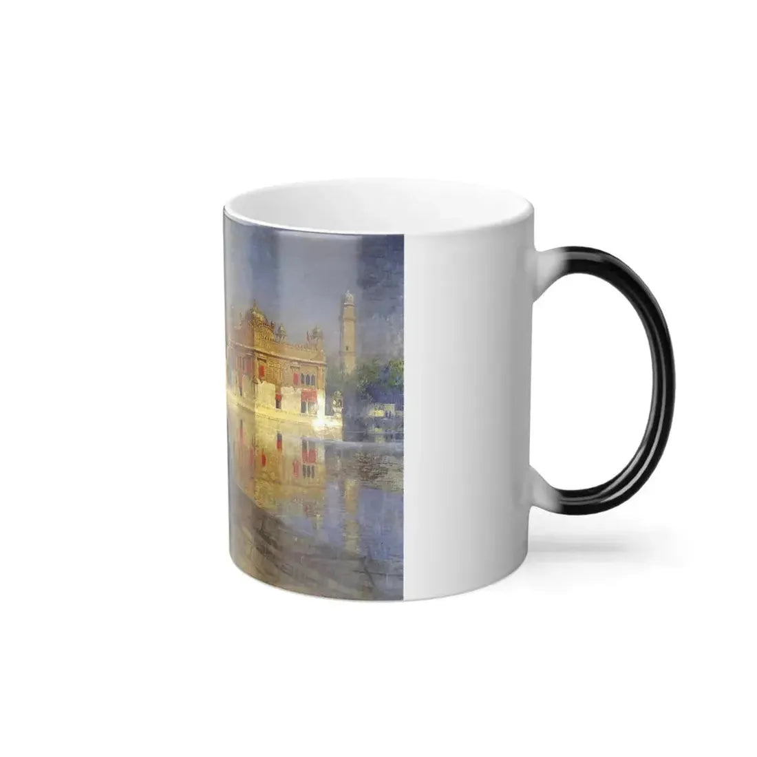 Edwin Lord Weeks (1849-1903) The Golden Temple, Amritsar - oil on canvas 1890 - Color Changing Mug 11oz - Go Mug Yourself