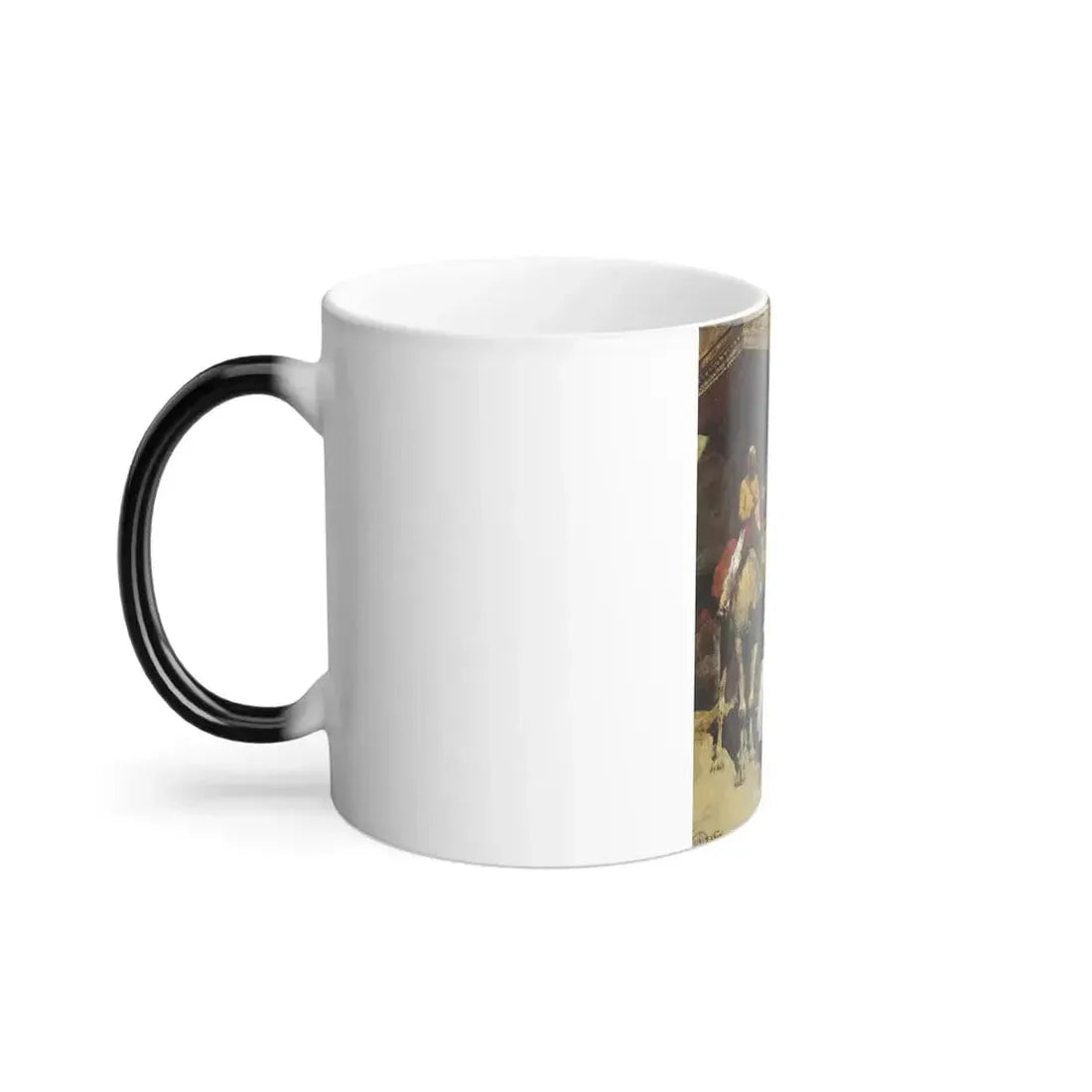 Edwin Lord Weeks (1849-1903) The Metalsmith's Shop - oil on canvas - Color Changing Mug 11oz - Go Mug Yourself