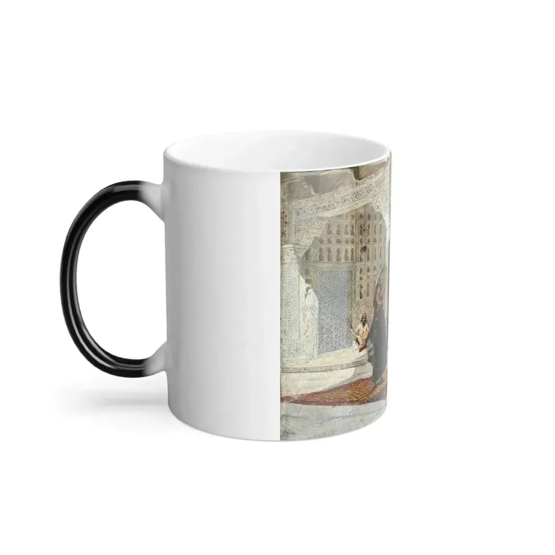 Edwin Lord Weeks (1849-1903) The Nautch - Oil on Canvas - Color Changing Mug 11oz - Go Mug Yourself