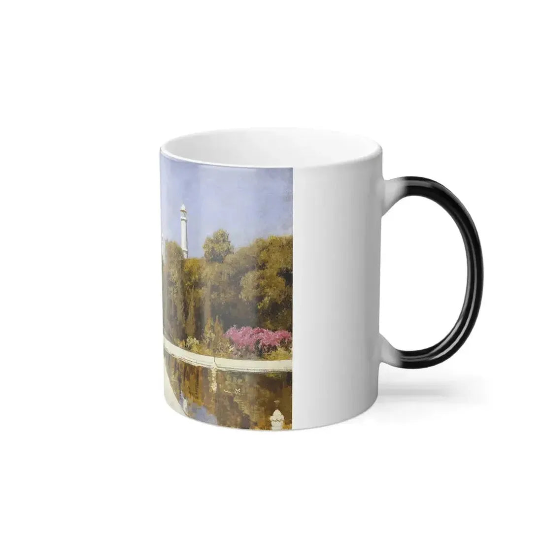 Edwin Lord Weeks (1849-1903) The Taj Mahal - oil on canvas 1883 - Color Changing Mug 11oz - Go Mug Yourself