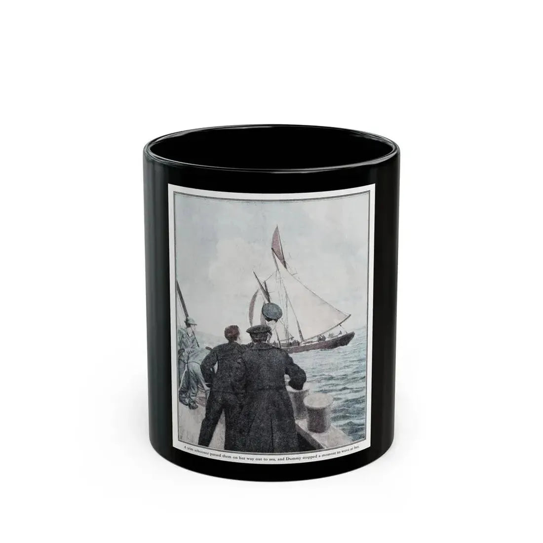 Efficiency, American Boy, April 1926 - Black Coffee Mug 11oz - Go Mug Yourself