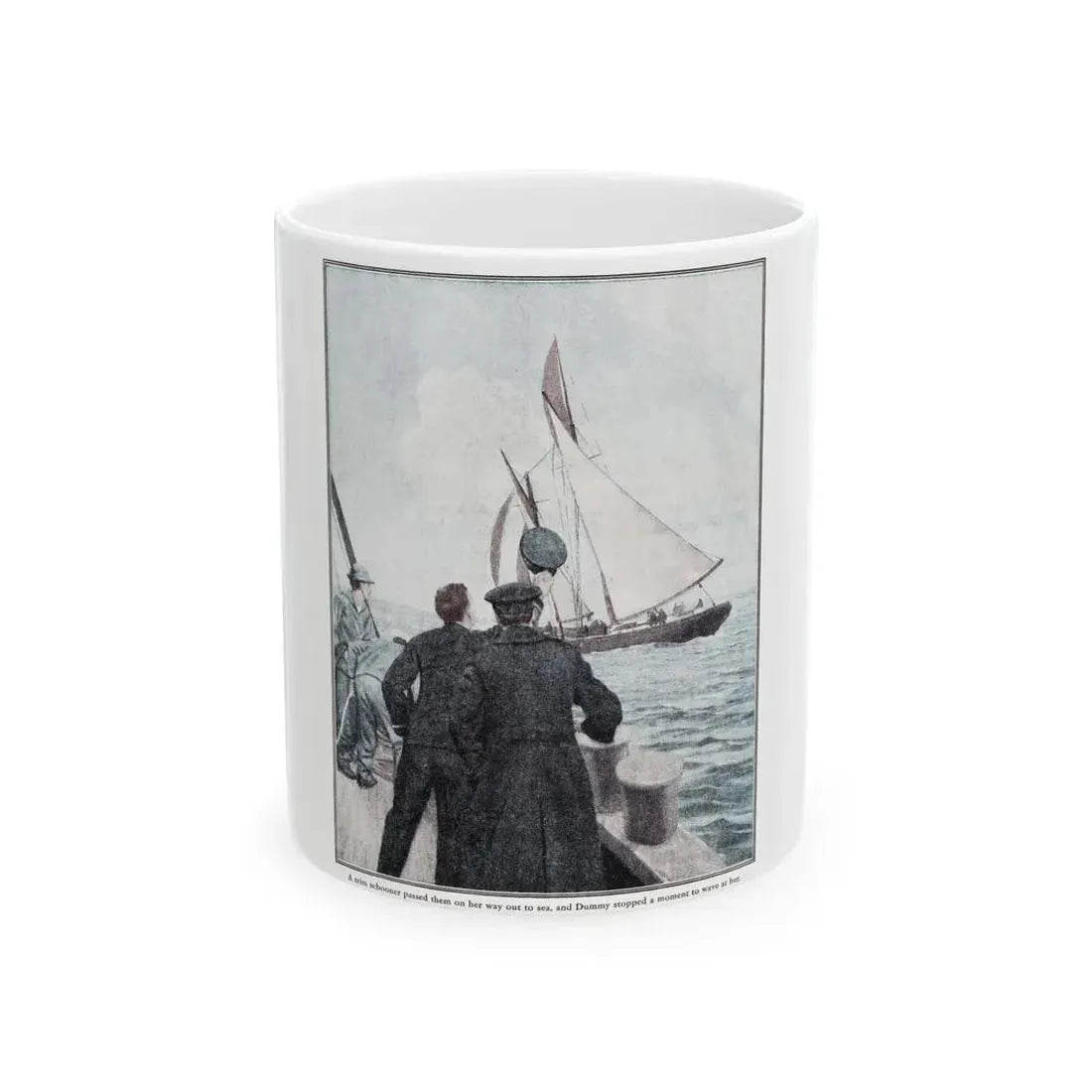 Efficiency, American Boy, April 1926 - White Coffee Mug 11oz - Go Mug Yourself
