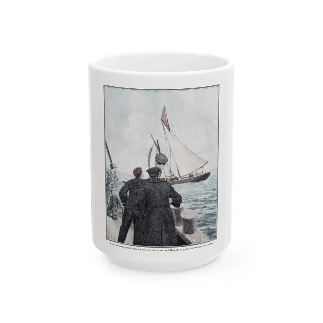 Efficiency, American Boy, April 1926 - White Coffee Mug 15oz - Go Mug Yourself