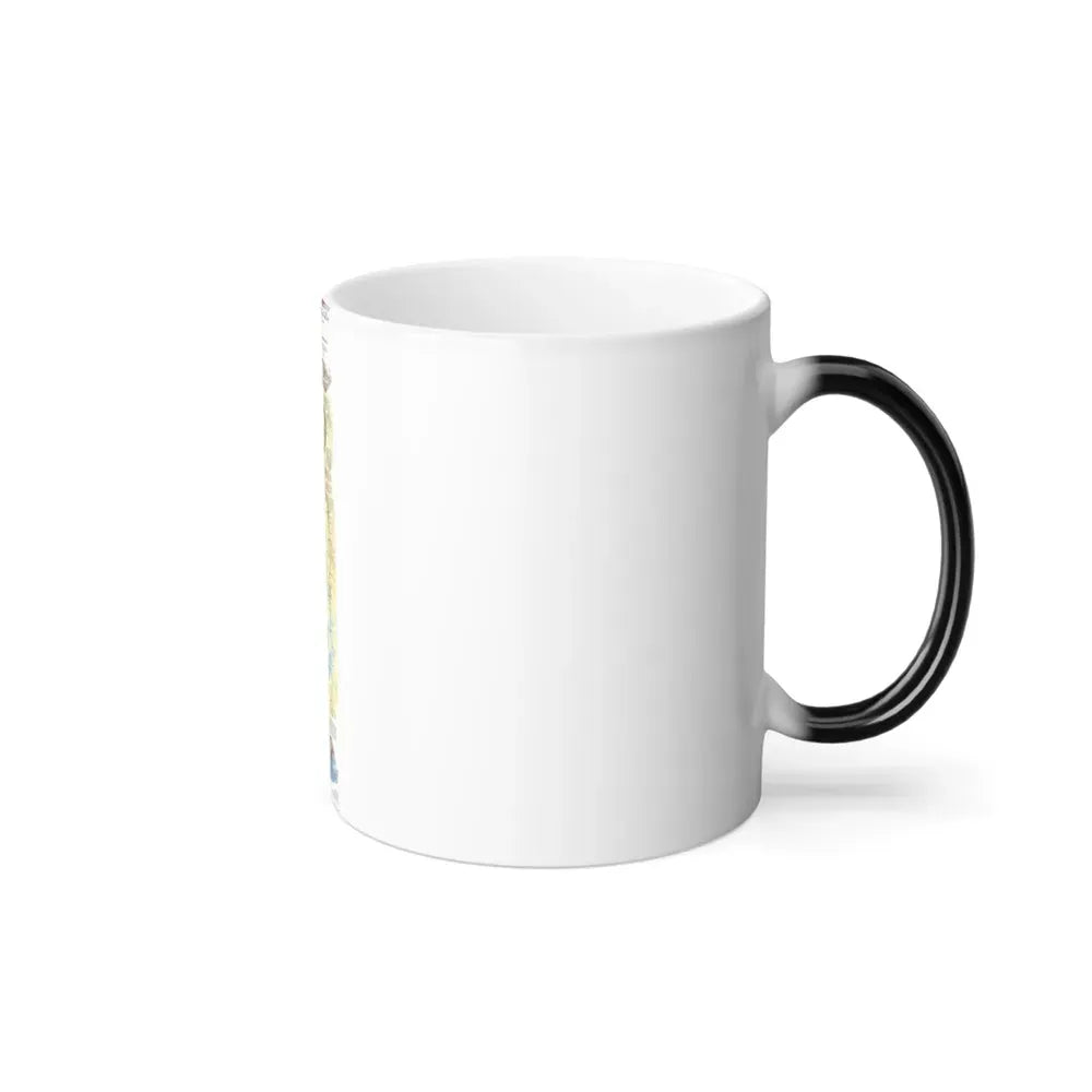 Egypt's Nile Valley- The South (1995) (Map) Color Changing Mug 11oz - Go Mug Yourself