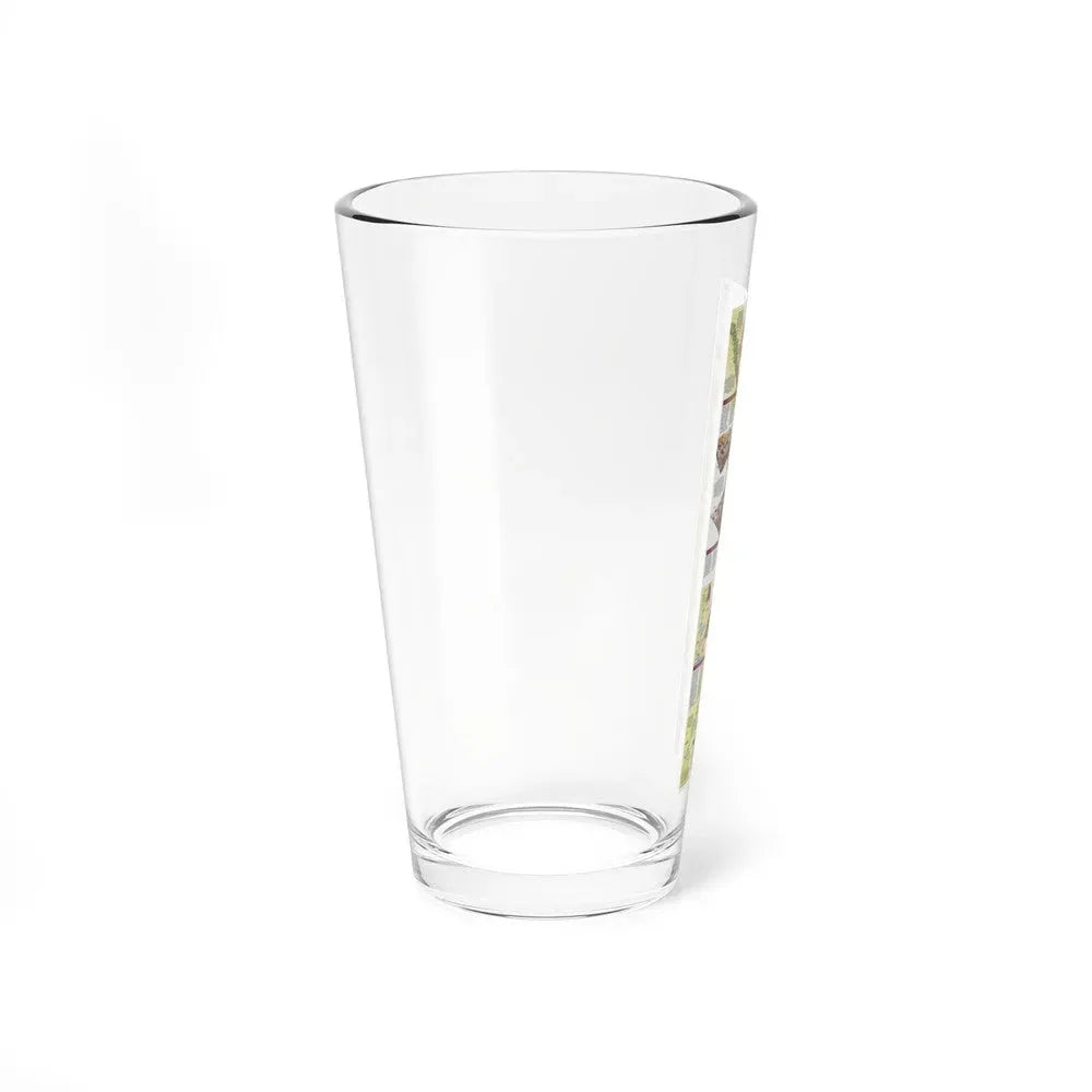 Egypt's Nile Valley- The South (1995) (Map) Pint Glass 16oz - Go Mug Yourself