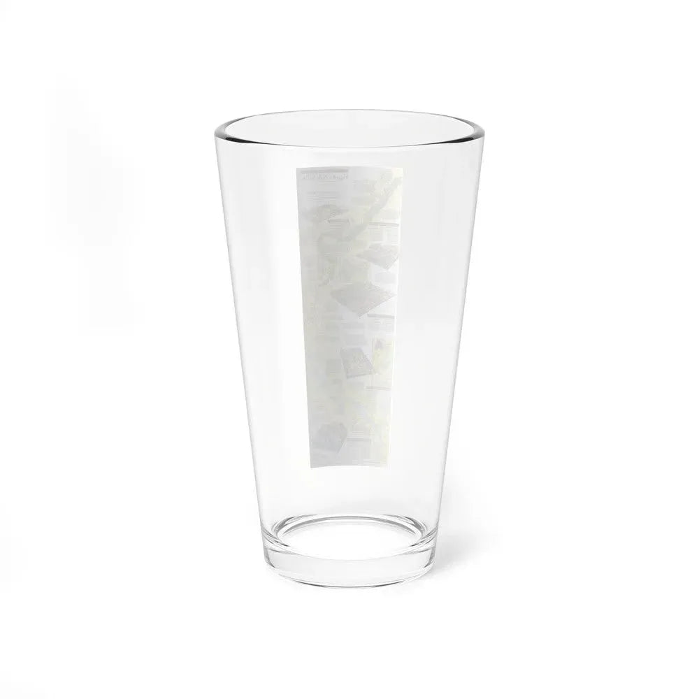 Egypt's Nile Valley- The South (1995) (Map) Pint Glass 16oz - Go Mug Yourself