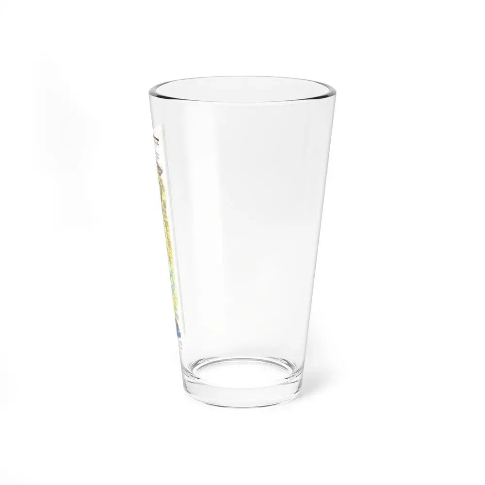 Egypt's Nile Valley- The South (1995) (Map) Pint Glass 16oz - Go Mug Yourself