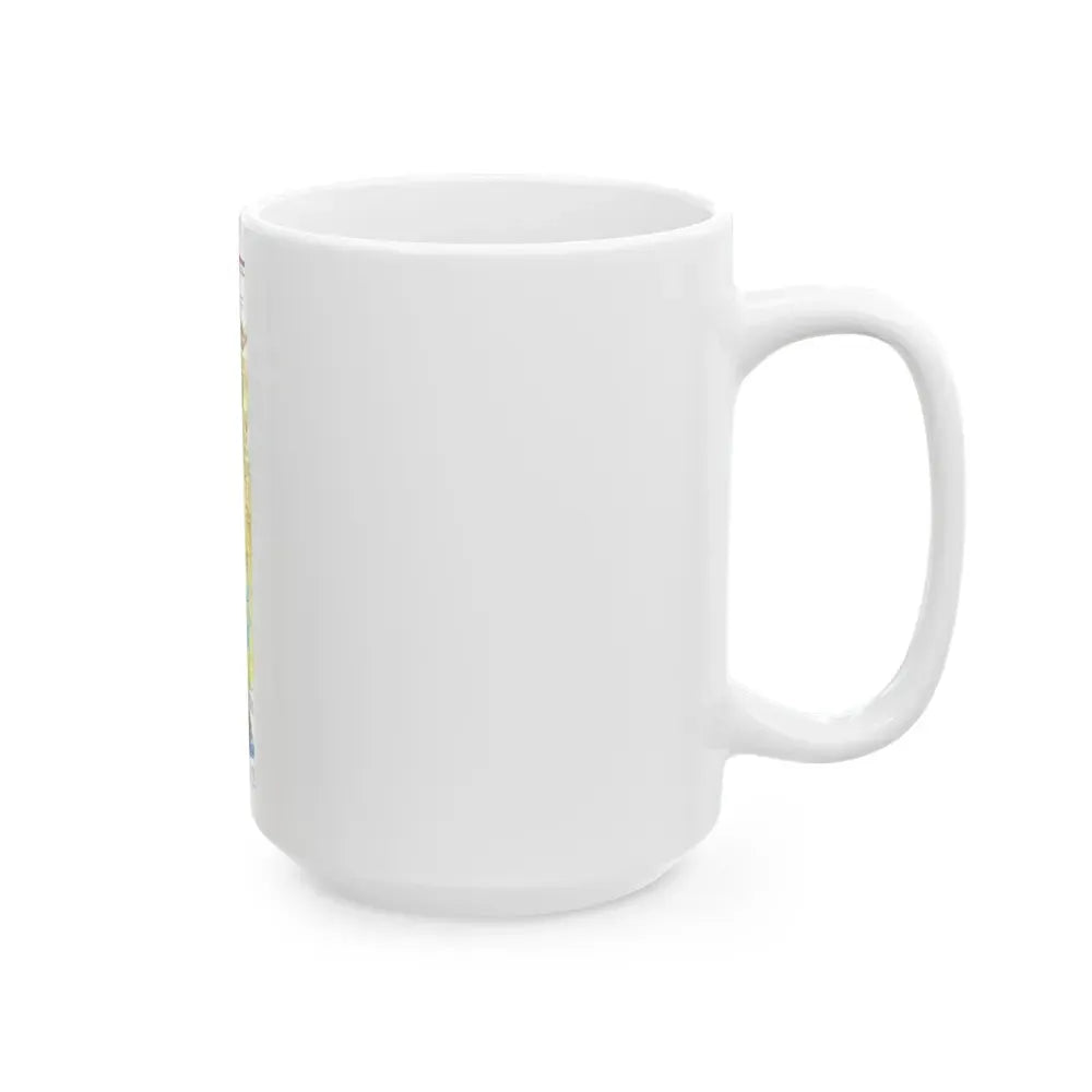 Egypt's Nile Valley- The South (1995) (Map) White Coffee Mug - Go Mug Yourself
