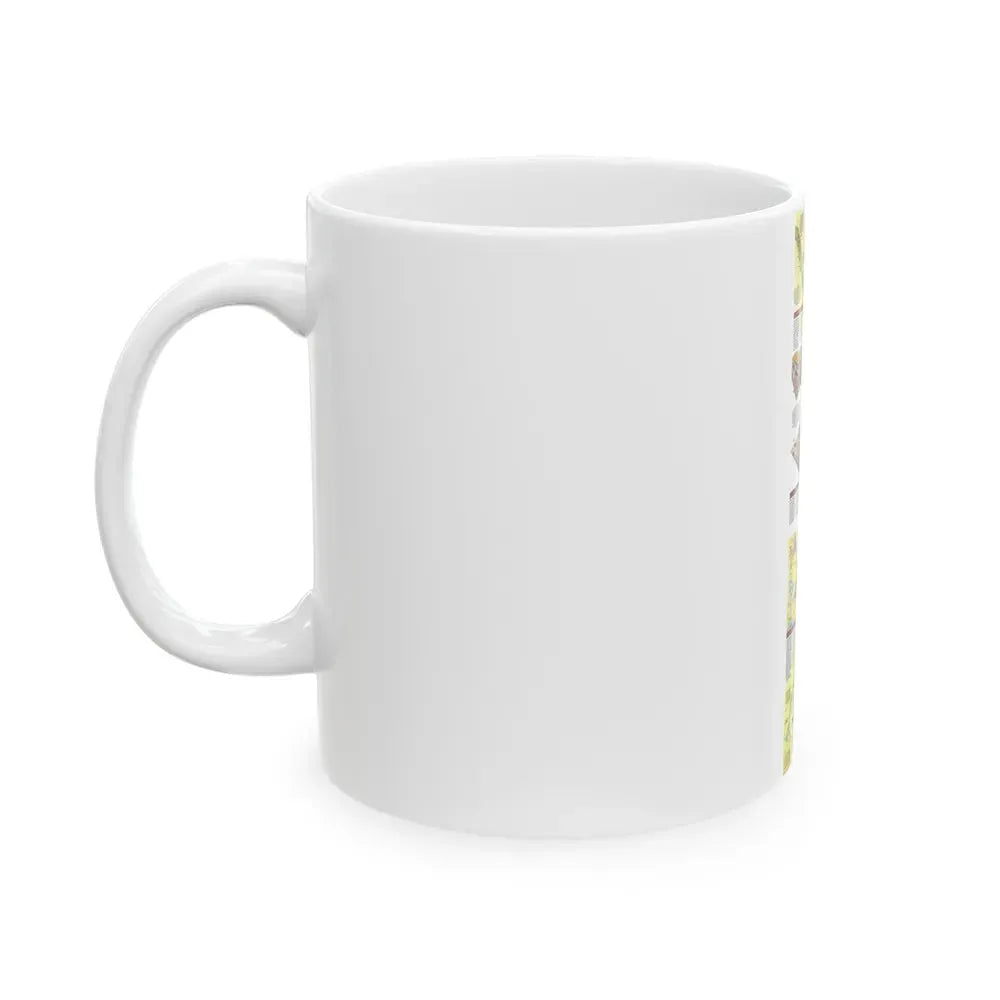 Egypt's Nile Valley- The South (1995) (Map) White Coffee Mug - Go Mug Yourself