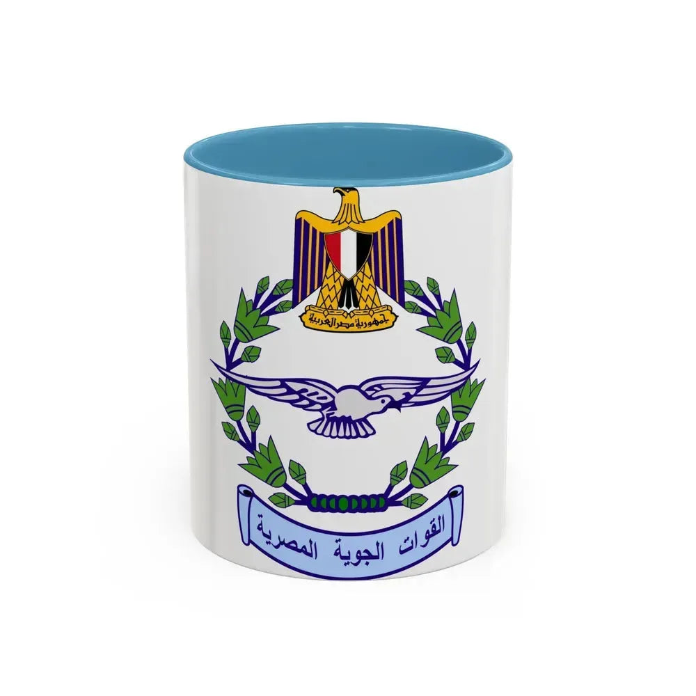 Egyptian Air Force - Accent Coffee Mug 11oz Light Blue - Go Mug Yourself