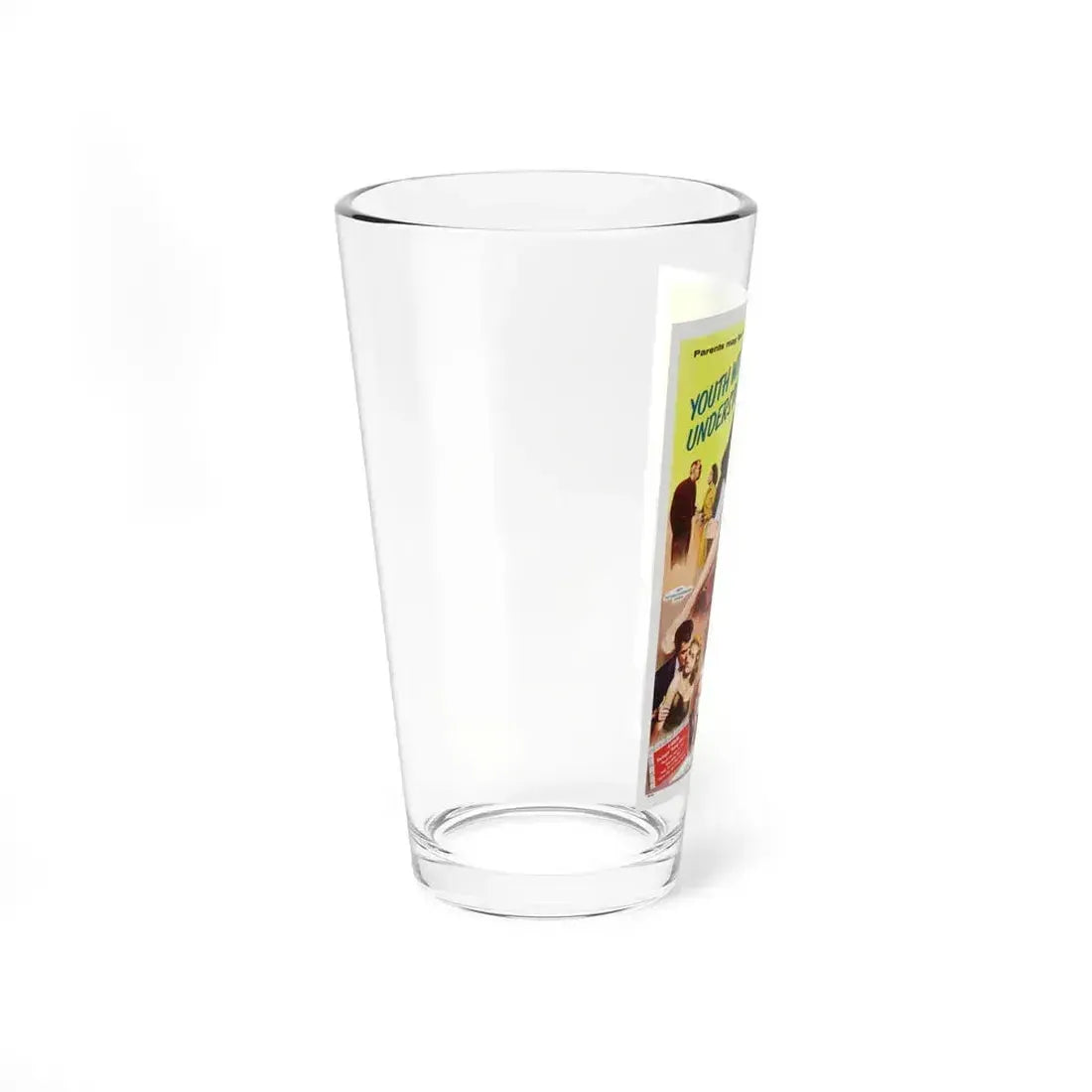 EIGHTEEN AND ANXIOUS 1957 Movie Poster - Pint Glass 16oz - Go Mug Yourself