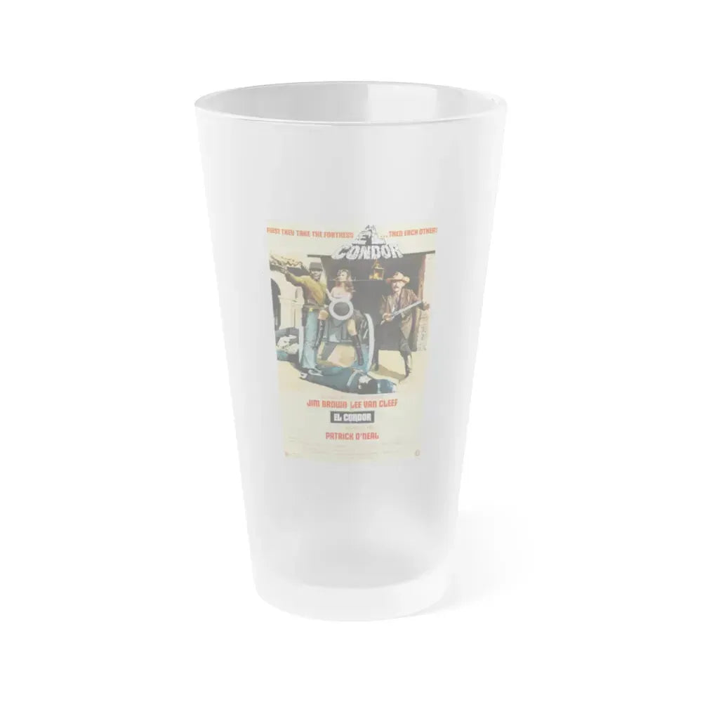 EL CONDOR 1970 Movie Poster - Frosted Pint Glass 16oz 16oz Frosted - Go Mug Yourself