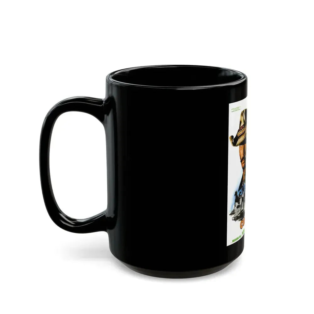 EL CONDOR (FRENCH) 1970 Movie Poster - Black Coffee Mug - Go Mug Yourself
