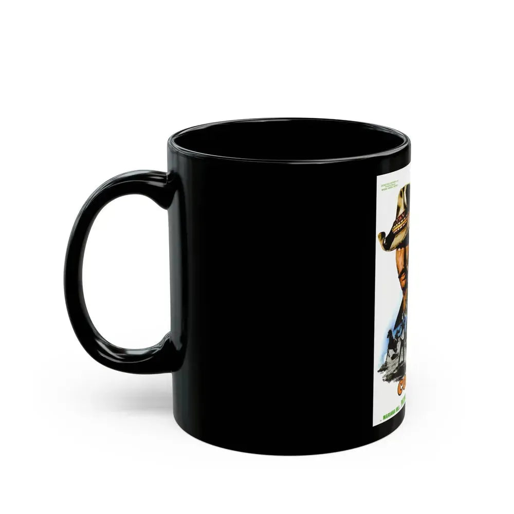EL CONDOR (FRENCH) 1970 Movie Poster - Black Coffee Mug - Go Mug Yourself