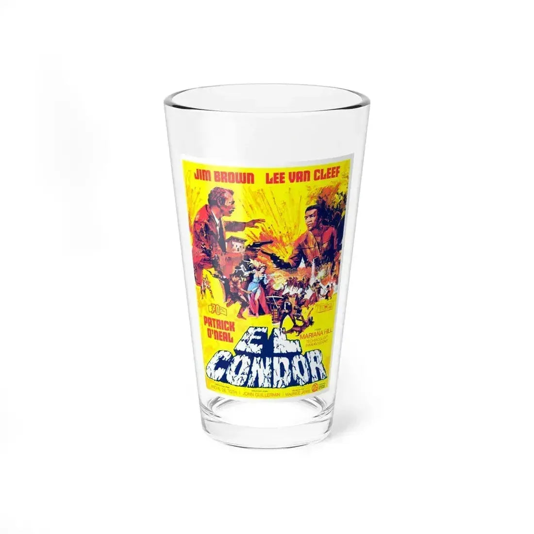 EL CONDOR (SPANISH) 1970 Movie Poster - Pint Glass 16oz 16oz - Go Mug Yourself