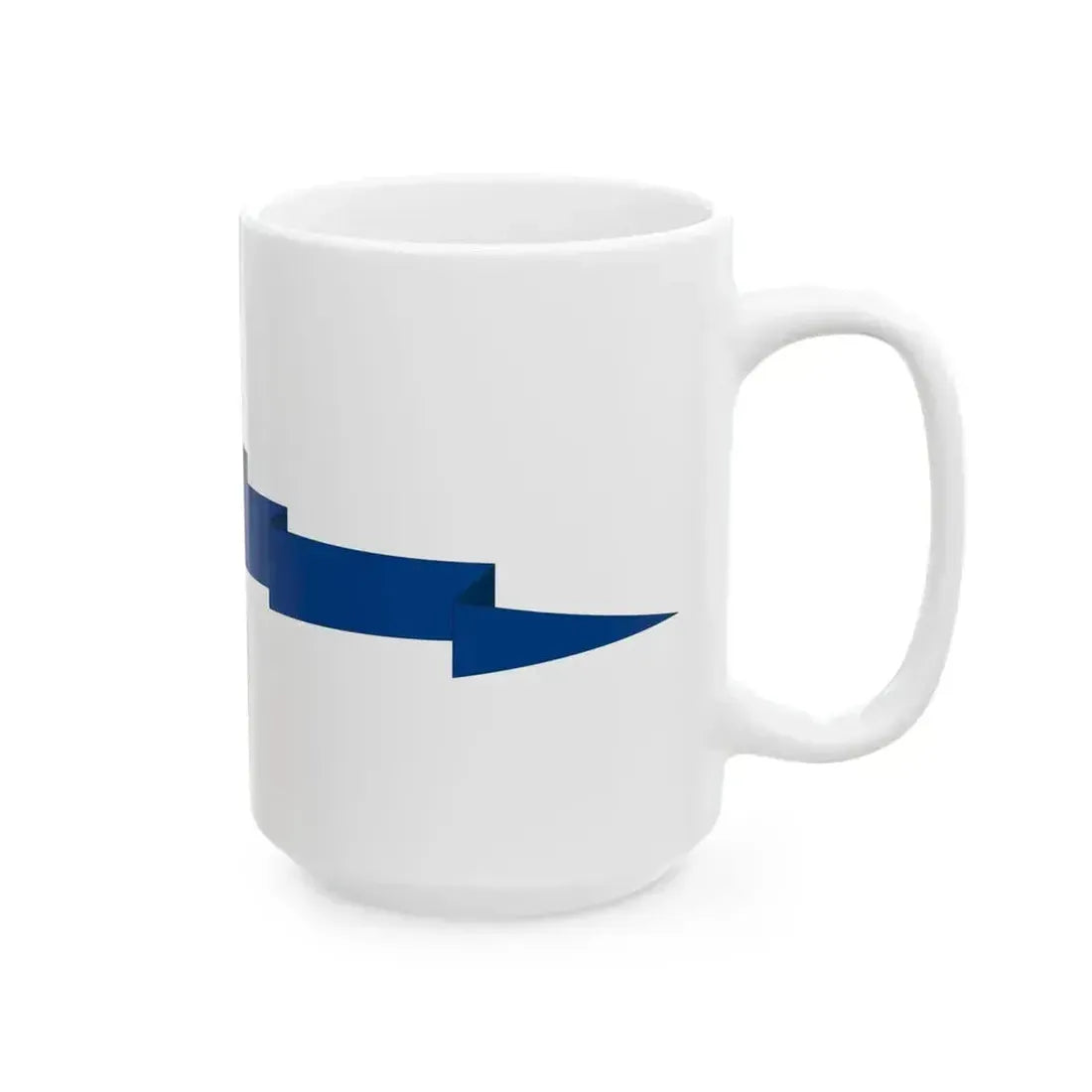 EL Naval Masthead pennant (Greece) White Coffee Mug - Go Mug Yourself
