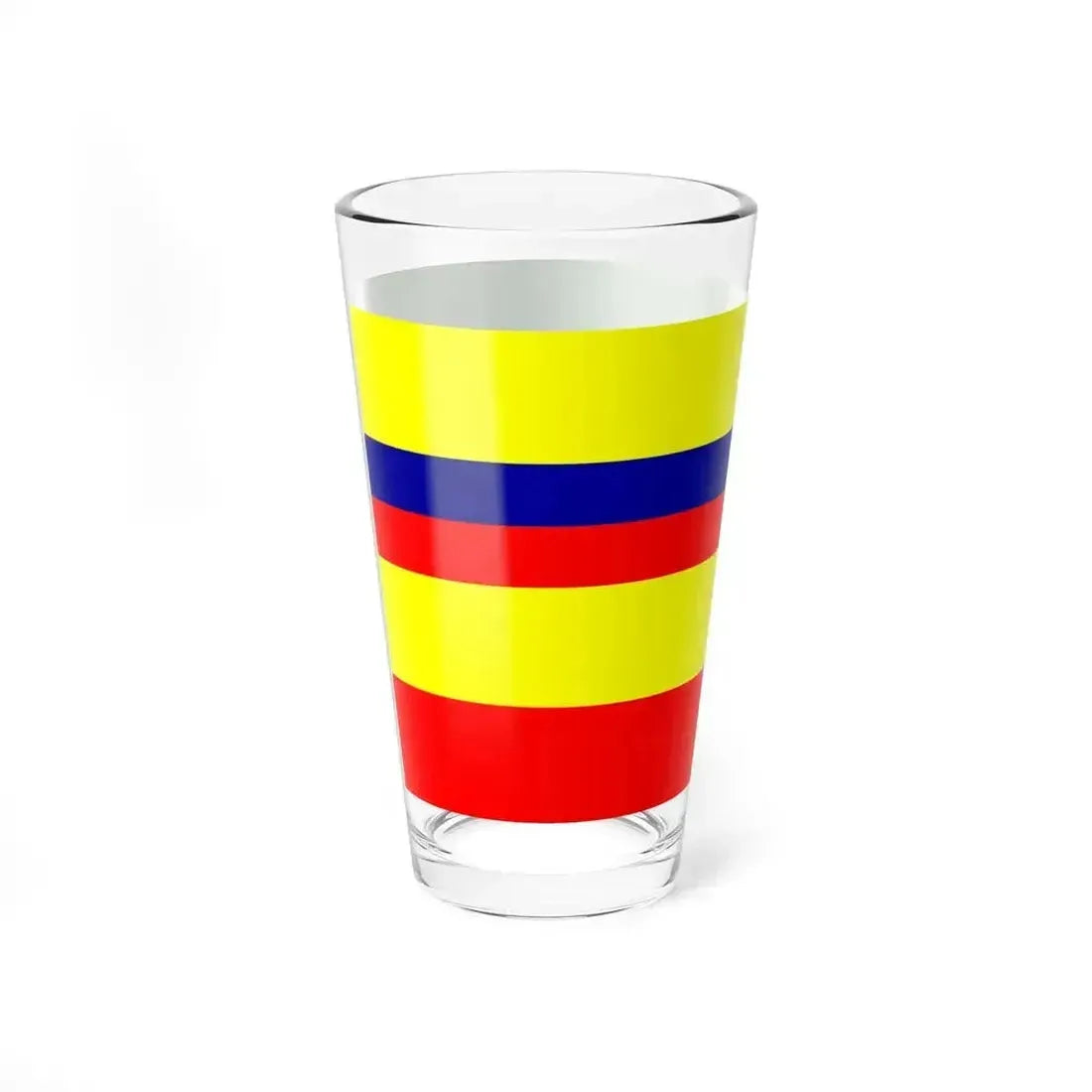 El Oro Flag (Ecuador) Pint Glass 16oz - Go Mug Yourself