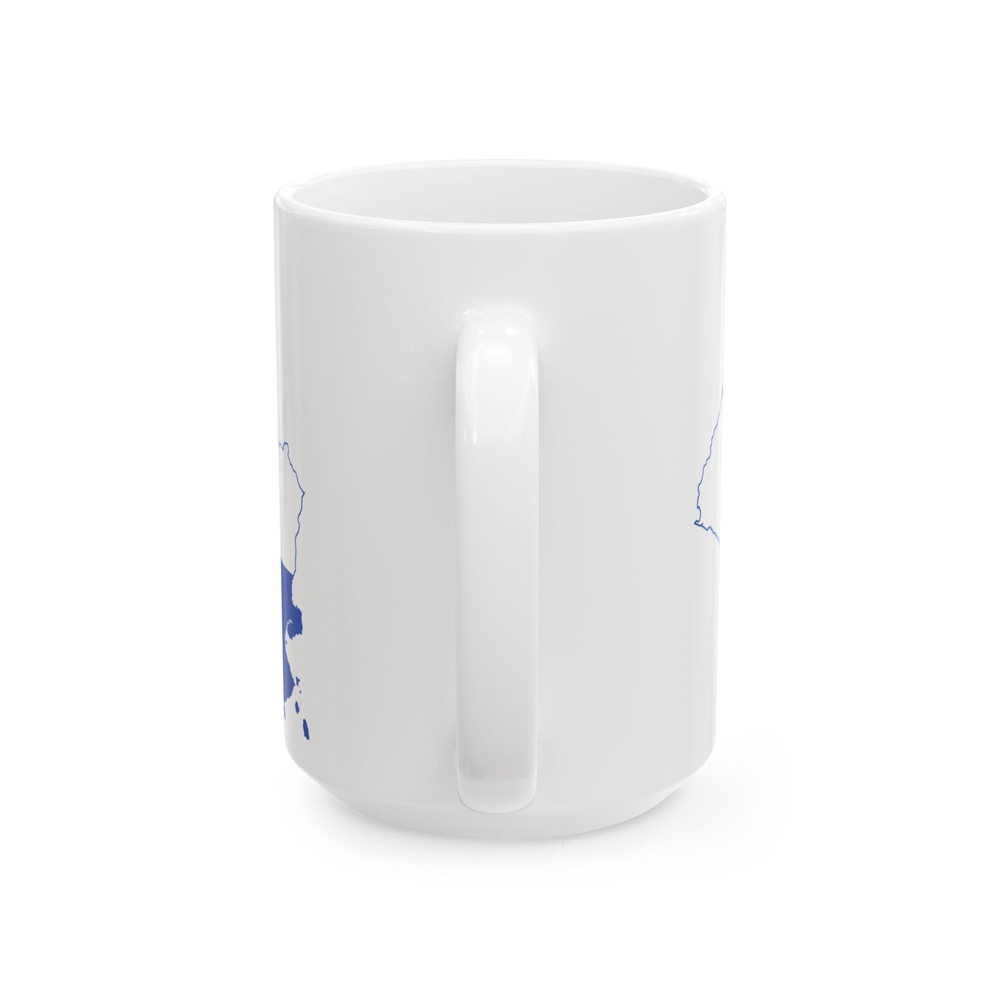 El Salvador Stub (El Salvador) White Coffee Mug-Go Mug Yourself