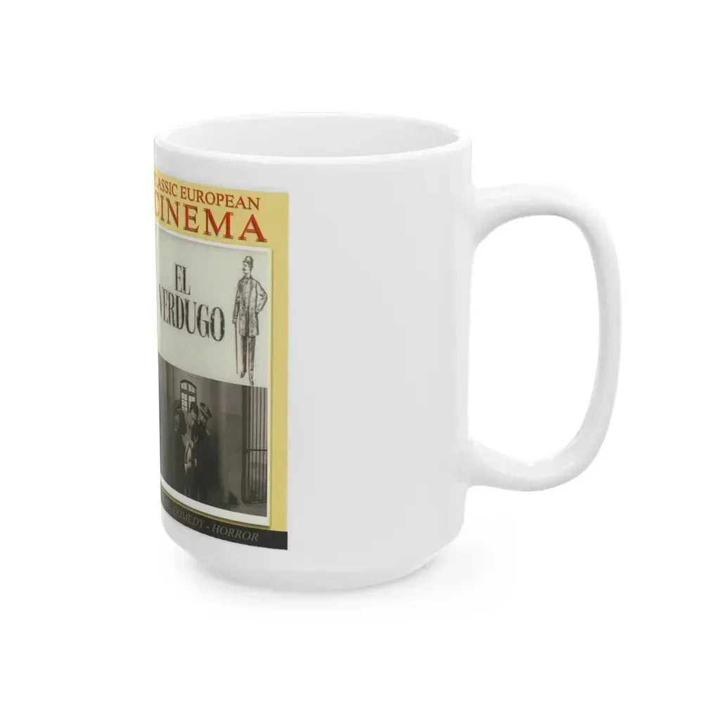 EL VERDUGO (VHS COVER) - White Coffee Mug - Go Mug Yourself
