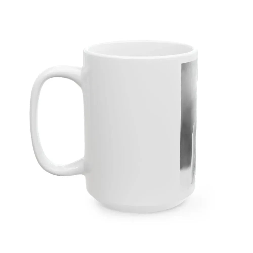 Elaine Stewart #101 (Vintage Female Icon) White Coffee Mug - Go Mug Yourself