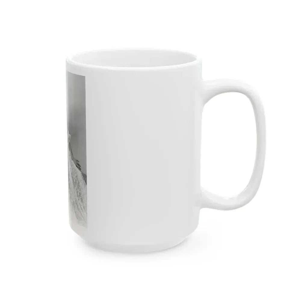 Elaine Stewart #101 (Vintage Female Icon) White Coffee Mug - Go Mug Yourself