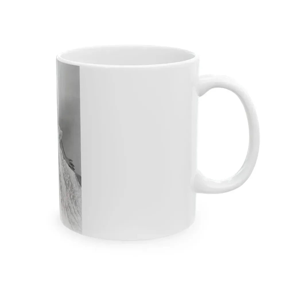 Elaine Stewart #101 (Vintage Female Icon) White Coffee Mug - Go Mug Yourself