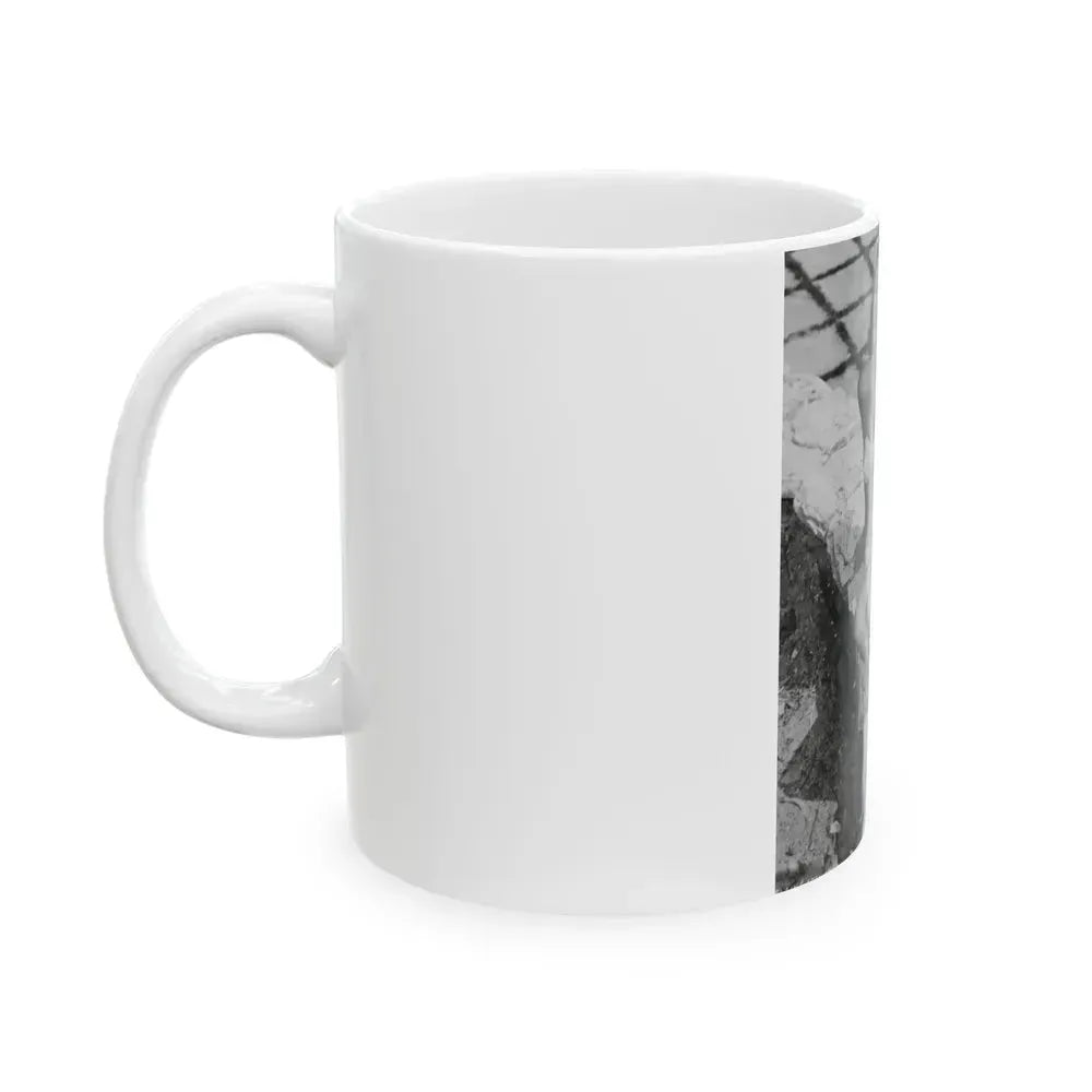 Elaine Stewart #112 (Vintage Female Icon) White Coffee Mug - Go Mug Yourself