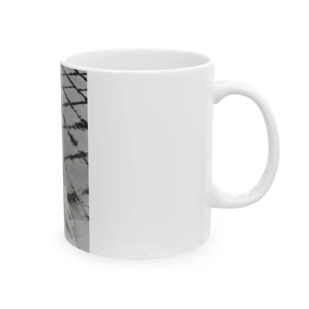 Elaine Stewart #112 (Vintage Female Icon) White Coffee Mug - Go Mug Yourself