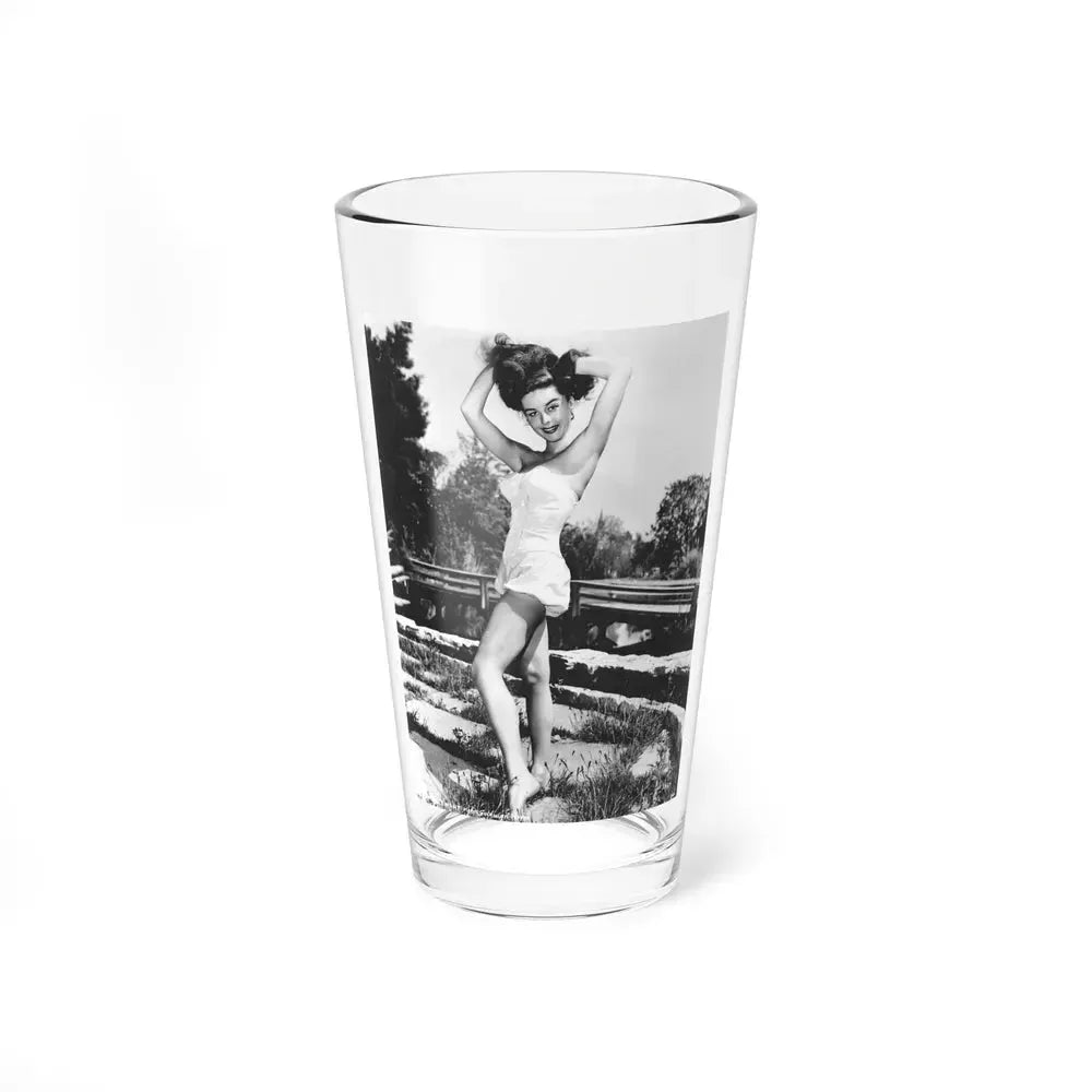 Elaine Stewart #113 (Vintage Female Icon) Pint Glass 16oz 16oz - Go Mug Yourself