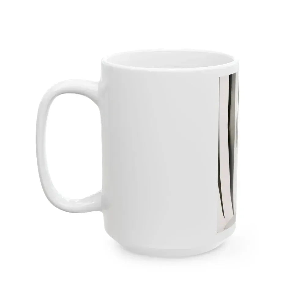 Elaine Stewart #117 1 (Vintage Female Icon) White Coffee Mug - Go Mug Yourself