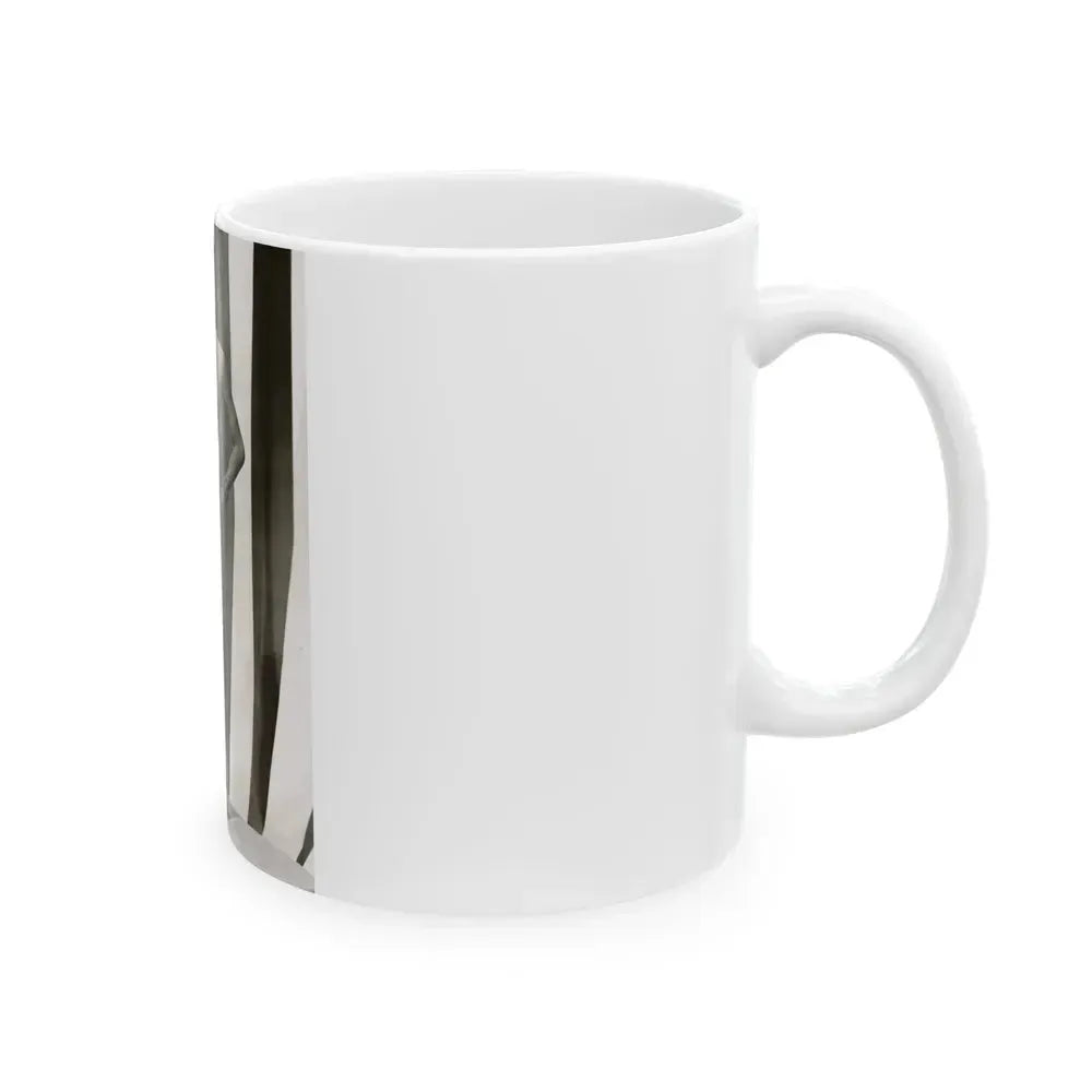 Elaine Stewart #117 1 (Vintage Female Icon) White Coffee Mug - Go Mug Yourself