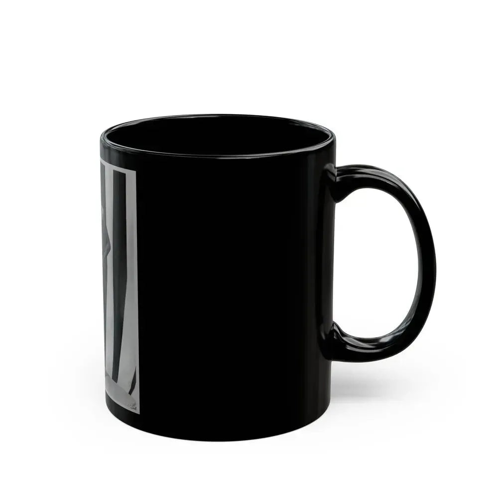 Elaine Stewart #117 (Vintage Female Icon) Black Coffee Mug - Go Mug Yourself