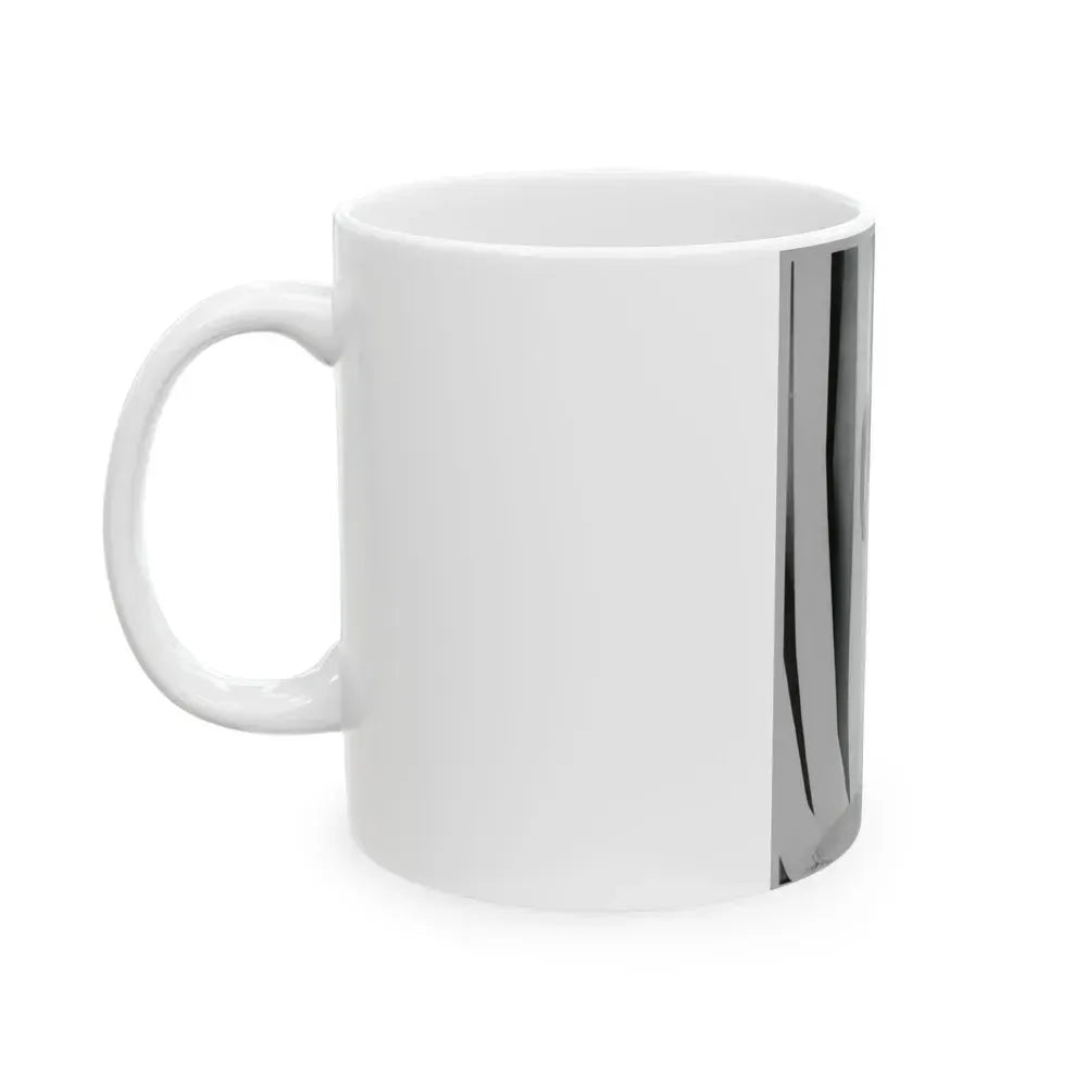 Elaine Stewart #117 (Vintage Female Icon) White Coffee Mug - Go Mug Yourself