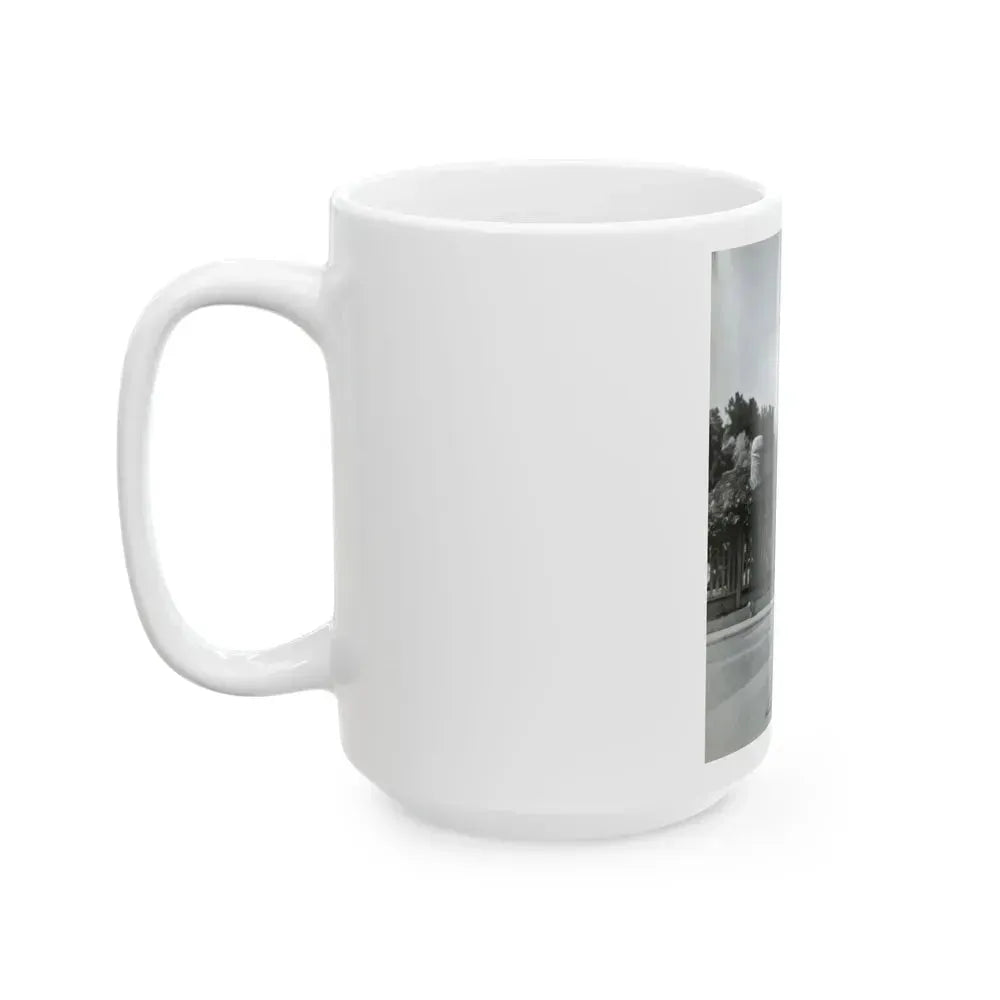 Elaine Stewart #122 (Vintage Female Icon) White Coffee Mug - Go Mug Yourself