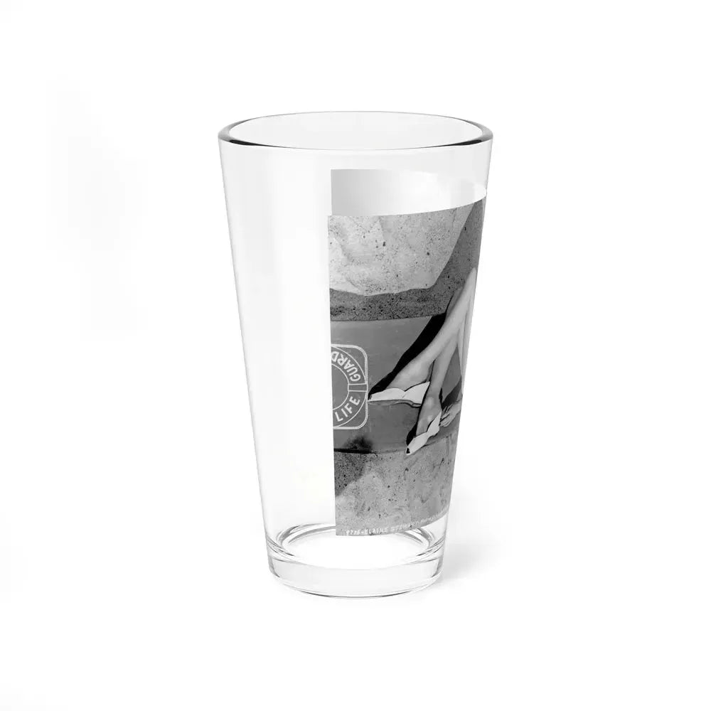 Elaine Stewart #129 (Vintage Female Icon) Pint Glass 16oz - Go Mug Yourself