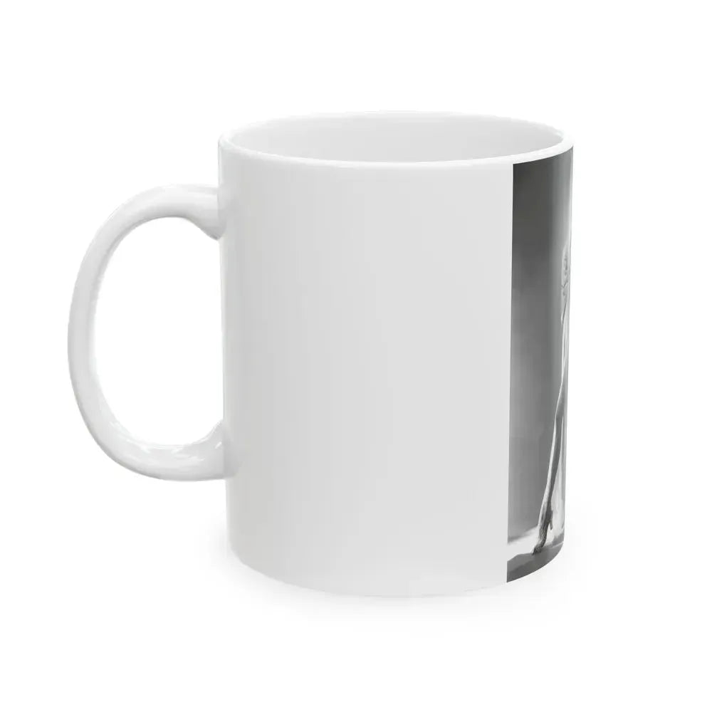 Elaine Stewart #139 (Vintage Female Icon) White Coffee Mug - Go Mug Yourself