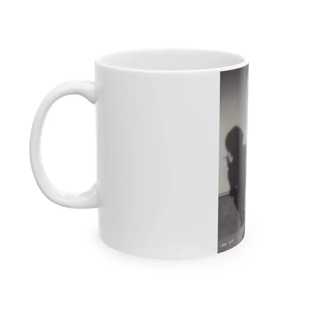 Elaine Stewart #142 (Vintage Female Icon) White Coffee Mug - Go Mug Yourself