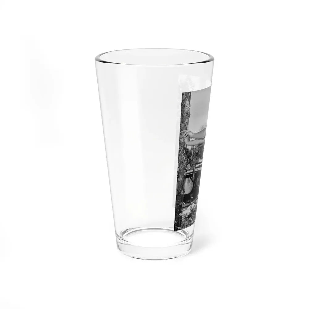 Elaine Stewart #143 (Vintage Female Icon) Pint Glass 16oz - Go Mug Yourself