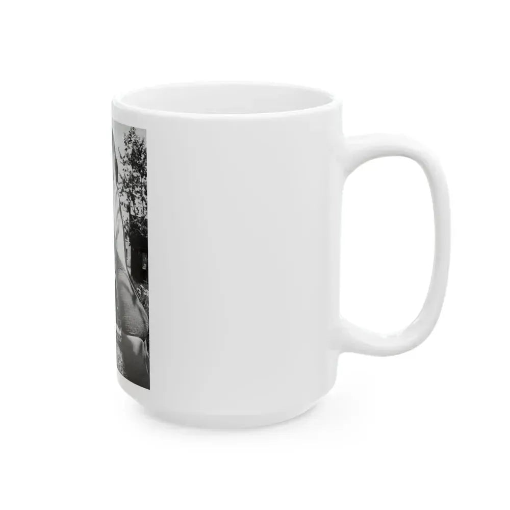 Elaine Stewart #143 (Vintage Female Icon) White Coffee Mug - Go Mug Yourself